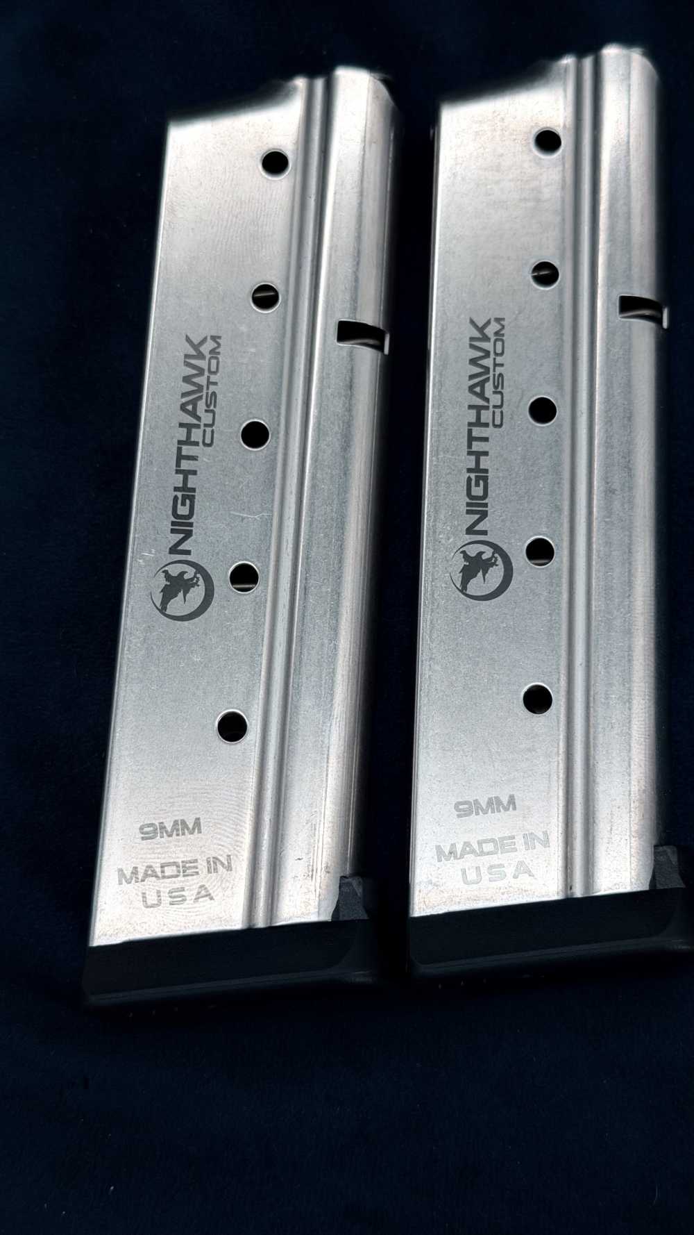 Nighthawk Custom NHC President 1911 9mm 5" Rail IOS OR DLC & TiN LAYAWAY-img-37