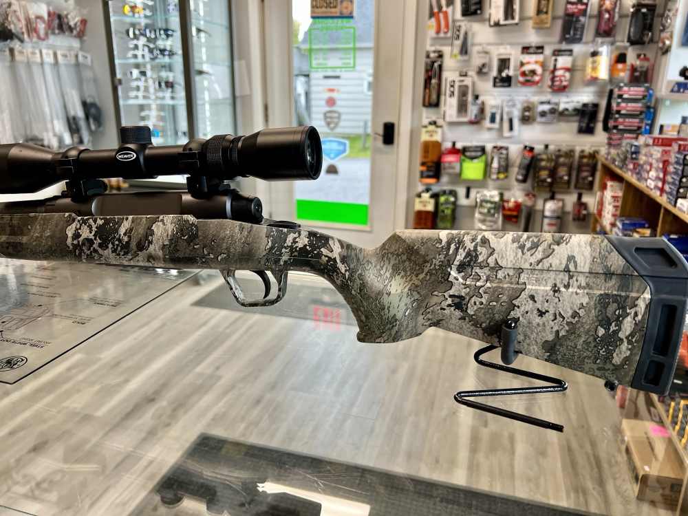 Savage Axis XP 6.5 Creedmoor Bolt Action Rifle Camo with Weaver 3-9x40-img-3