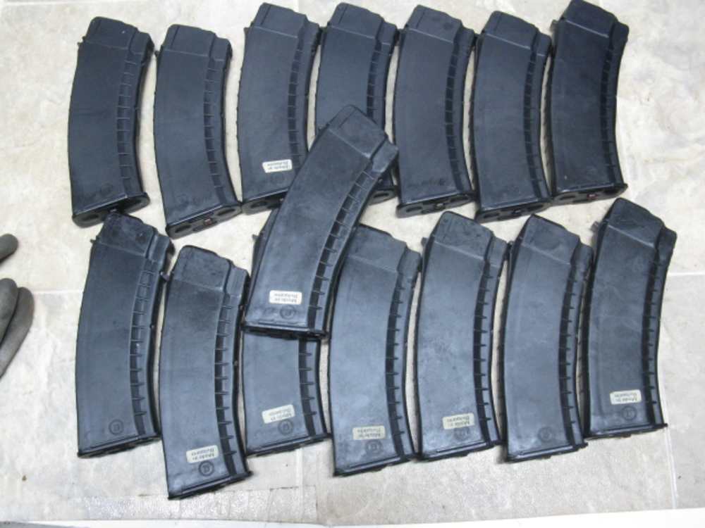 AK 74 Bulgarian circle 21 black mags  (QTY 2 mags)-img-0