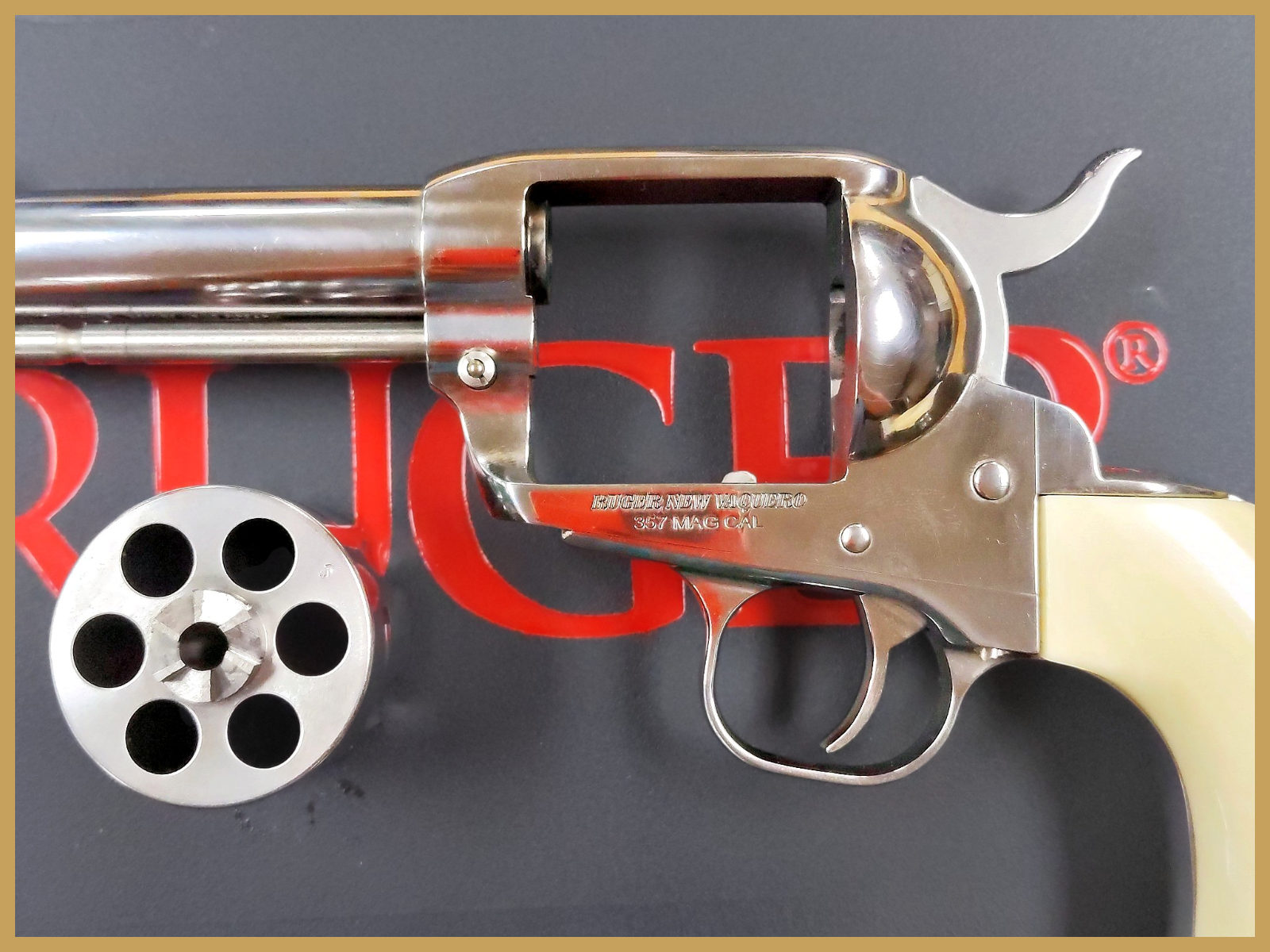 Ruger New Vaquero 357 Magnum High-Gloss Stainless-img-4