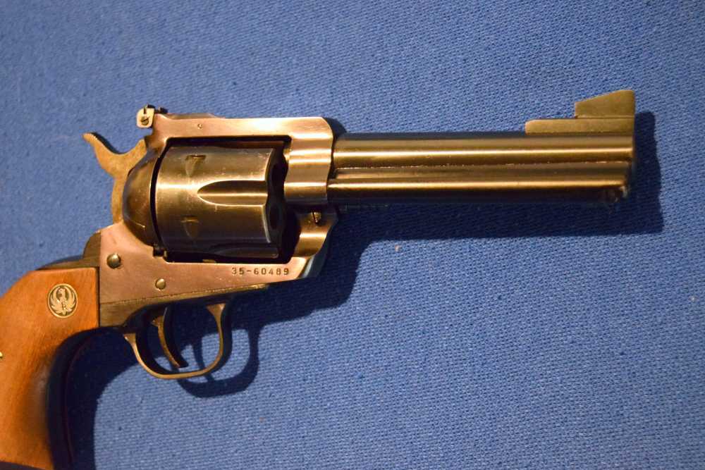 1981 Ruger New Model Blackhawk Revolver .357 Magnum-img-2