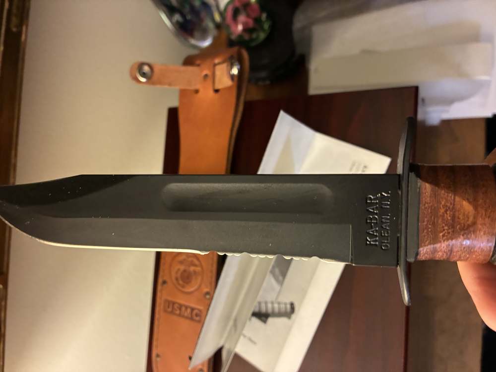 Ka-Bar USMC 02-1218 Serrated Edge Knife-img-3