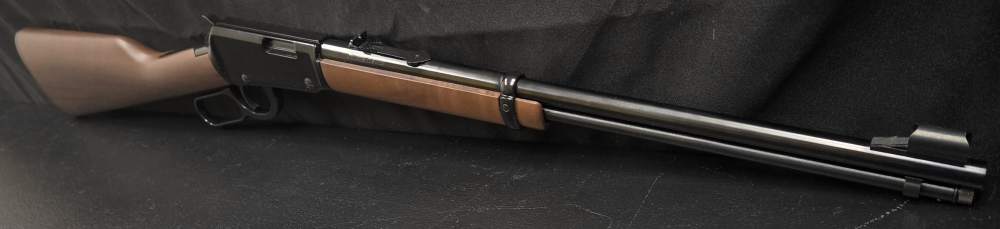 USED HENRY LEVER ACTION MODEL H001 .22LR N/BOX-img-3