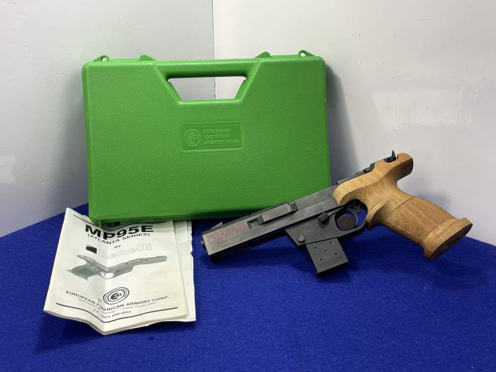 Benelli MP 95 E .22LR 4.3" Blk *ATLANTA SERIES RIMFIRE COMPETITION PISTOL*-img-3