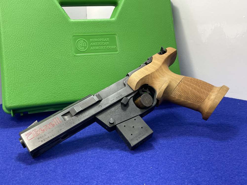 Benelli MP 95 E .22LR 4.3" Blk *ATLANTA SERIES RIMFIRE COMPETITION PISTOL*-img-2