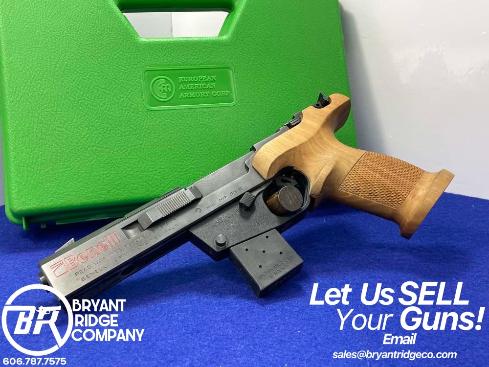 Benelli MP 95 E .22LR 4.3" Blk *ATLANTA SERIES RIMFIRE COMPETITION PISTOL*-img-0