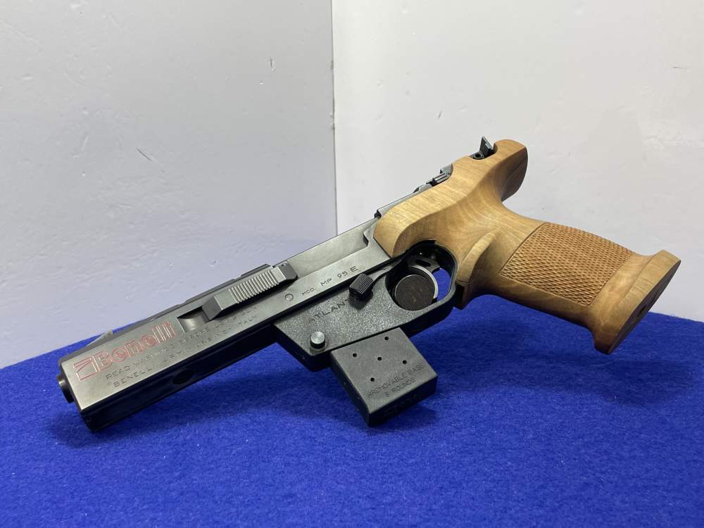 Benelli MP 95 E .22LR 4.3" Blk *ATLANTA SERIES RIMFIRE COMPETITION PISTOL*-img-5