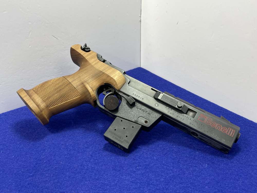 Benelli MP 95 E .22LR 4.3" Blk *ATLANTA SERIES RIMFIRE COMPETITION PISTOL*-img-13