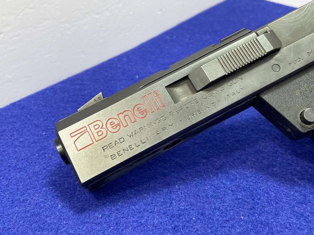 Benelli MP 95 E .22LR 4.3" Blk *ATLANTA SERIES RIMFIRE COMPETITION PISTOL*-img-11