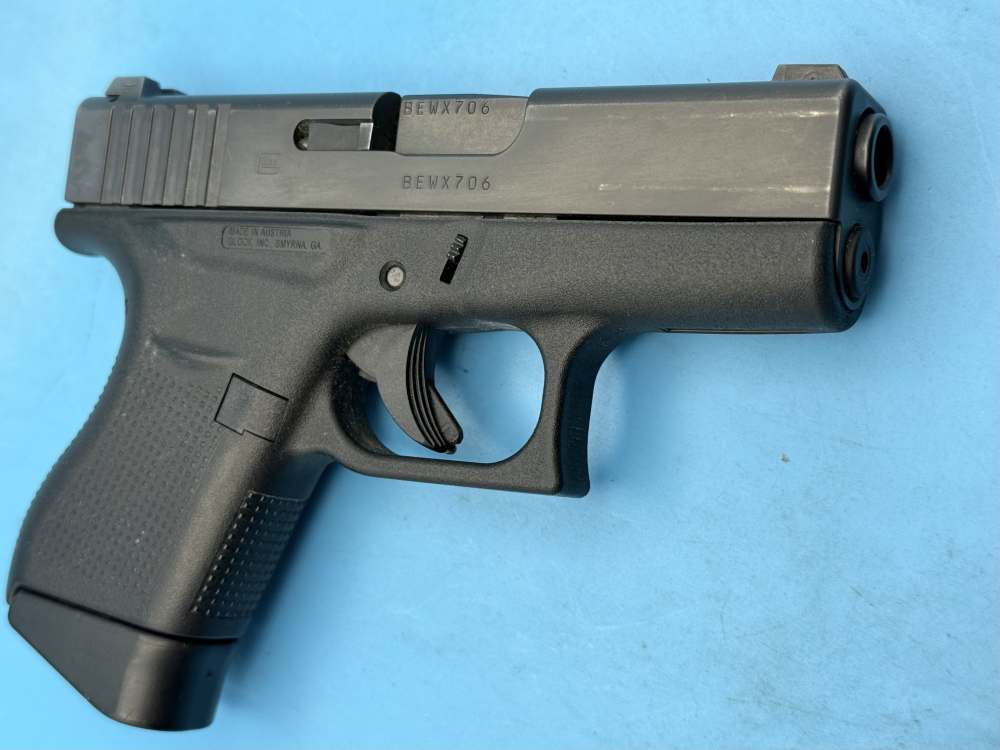 Glock 43 9mm Slimline Subcompact G43 Police Trade In GNS-img-6