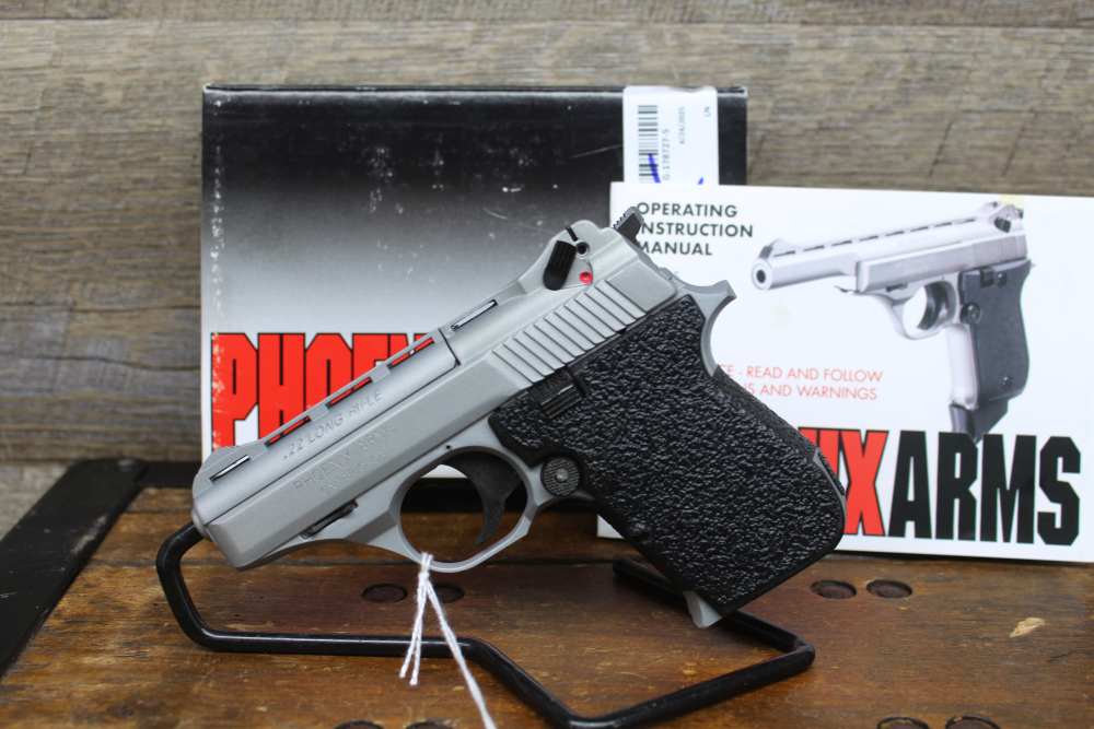 Phoenix Arms HP22A Pistol in original Box ,1 Mag & Manual Like New !-img-0