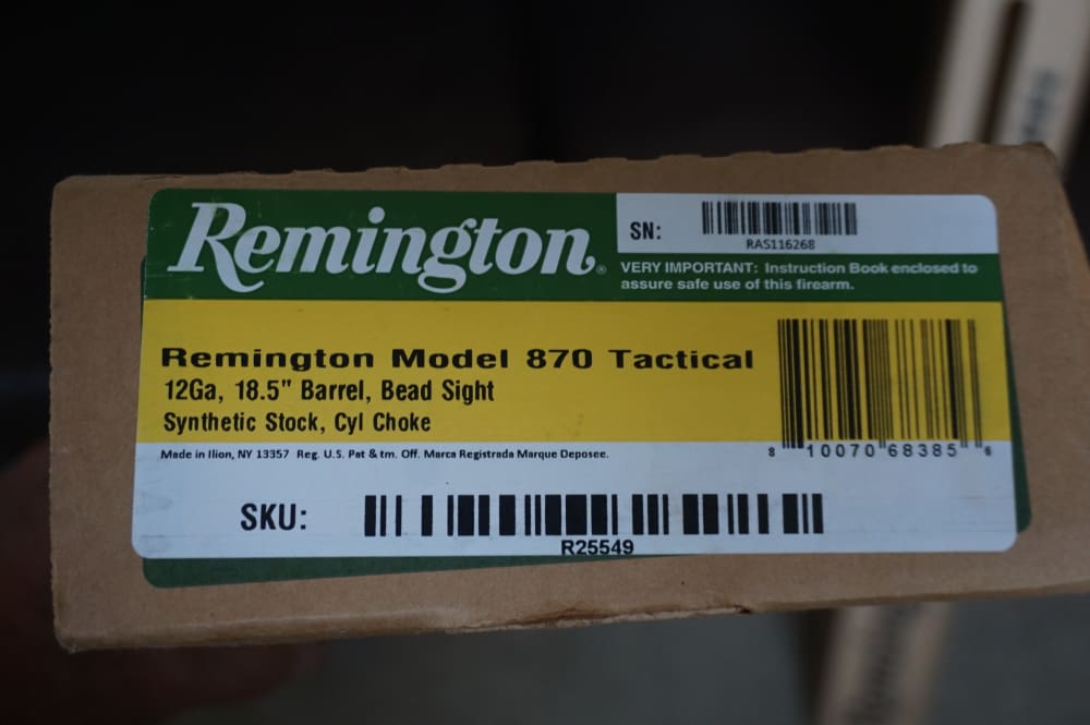 Remington 870 12 Gauge 18 Inch Riot w/ Woox Stock Extra 30 Inch Barrel-img-35