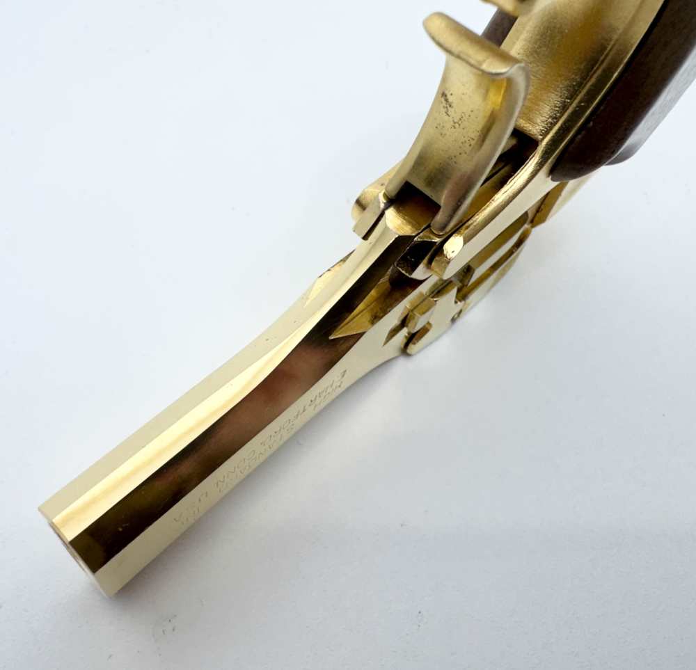 High Standard Gold Edition Derringer .22Mag w/ Factory Case -img-20