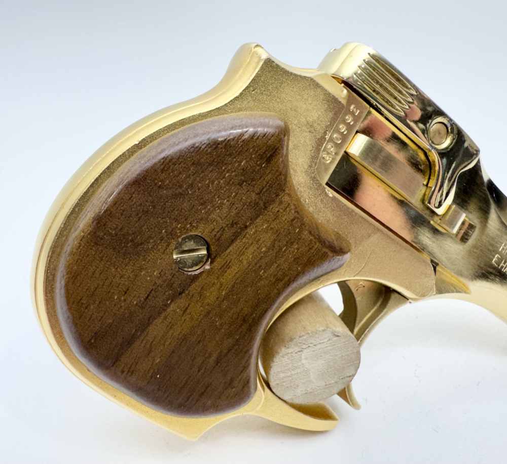 High Standard Gold Edition Derringer .22Mag w/ Factory Case -img-6