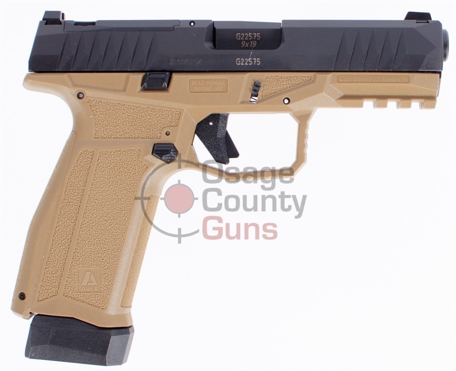 Arex Delta X Gen 2 9mm 17/19+1 FDE 4" Optics Ready-img-3