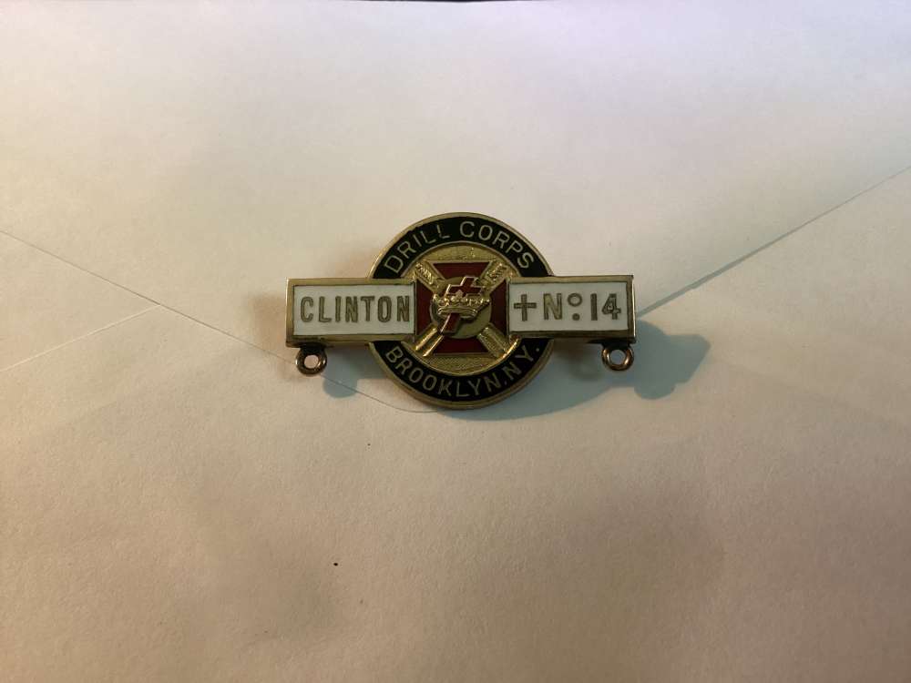 Knights Templar Pin/Medal No. 14.-img-0