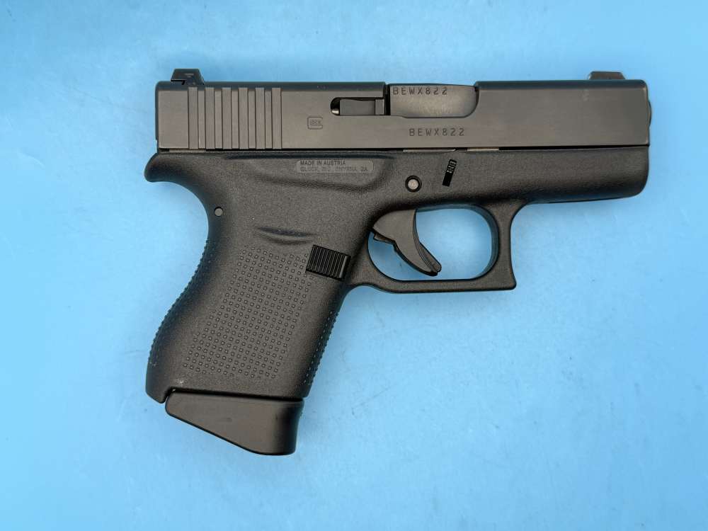 Glock 43 9mm Slimline Subcompact G43 Police Trade In GNS-img-4