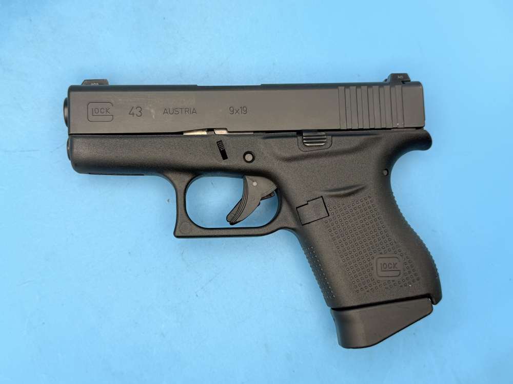 Glock 43 9mm Slimline Subcompact G43 Police Trade In GNS-img-3