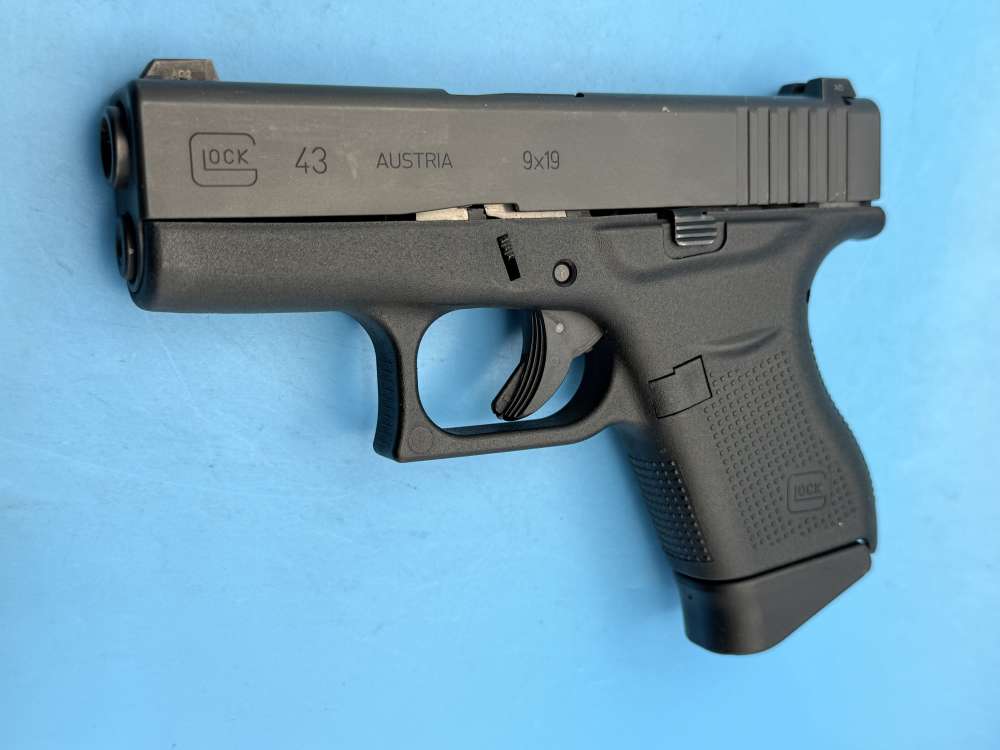 Glock 43 9mm Slimline Subcompact G43 Police Trade In GNS-img-5