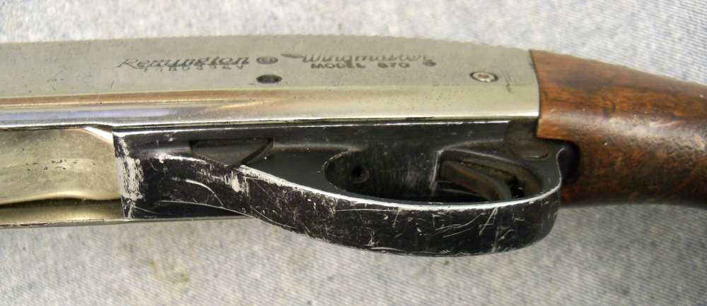 REMINGTON 870 RIOT NICKEL or CHROME PLATED 18" CYL CHOKE -img-13