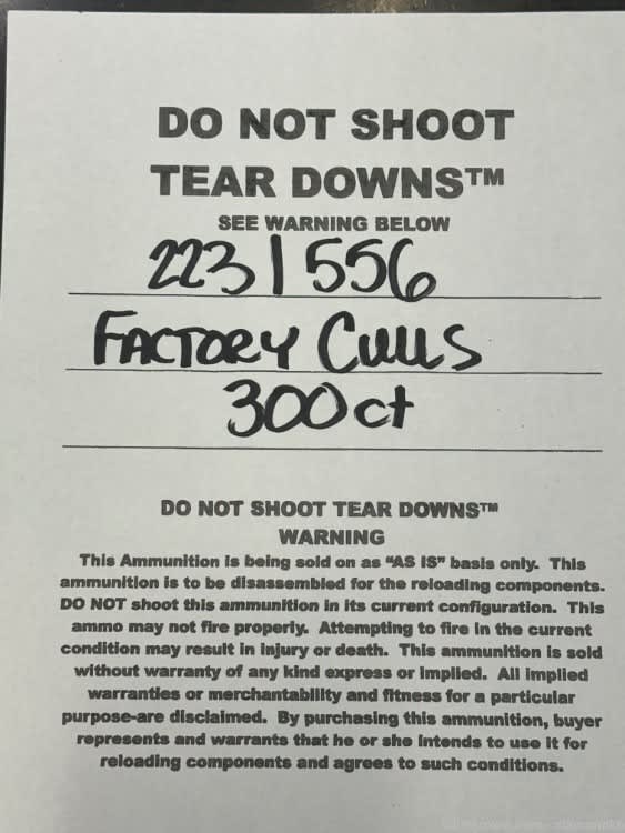 223/556 TEAR DOWNS™  300 Count-img-2