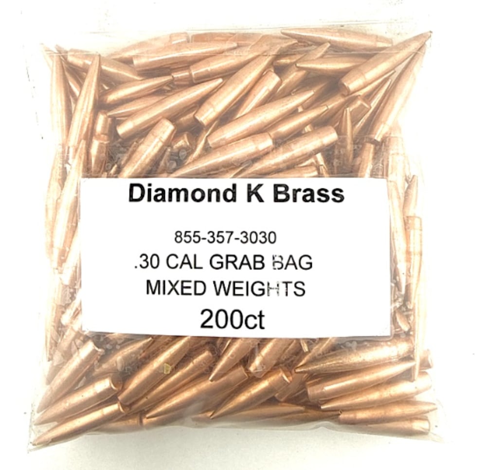 .30 CAL PROJECTILES GRAB BAG MIXED WEIGHTS 200CT-img-0