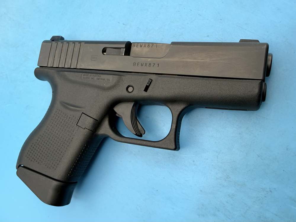 Glock 43 9mm Slimline Subcompact G43 Police Trade In GNS-img-6