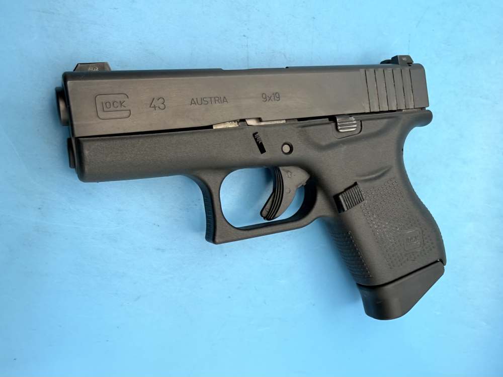 Glock 43 9mm Slimline Subcompact G43 Police Trade In GNS-img-5