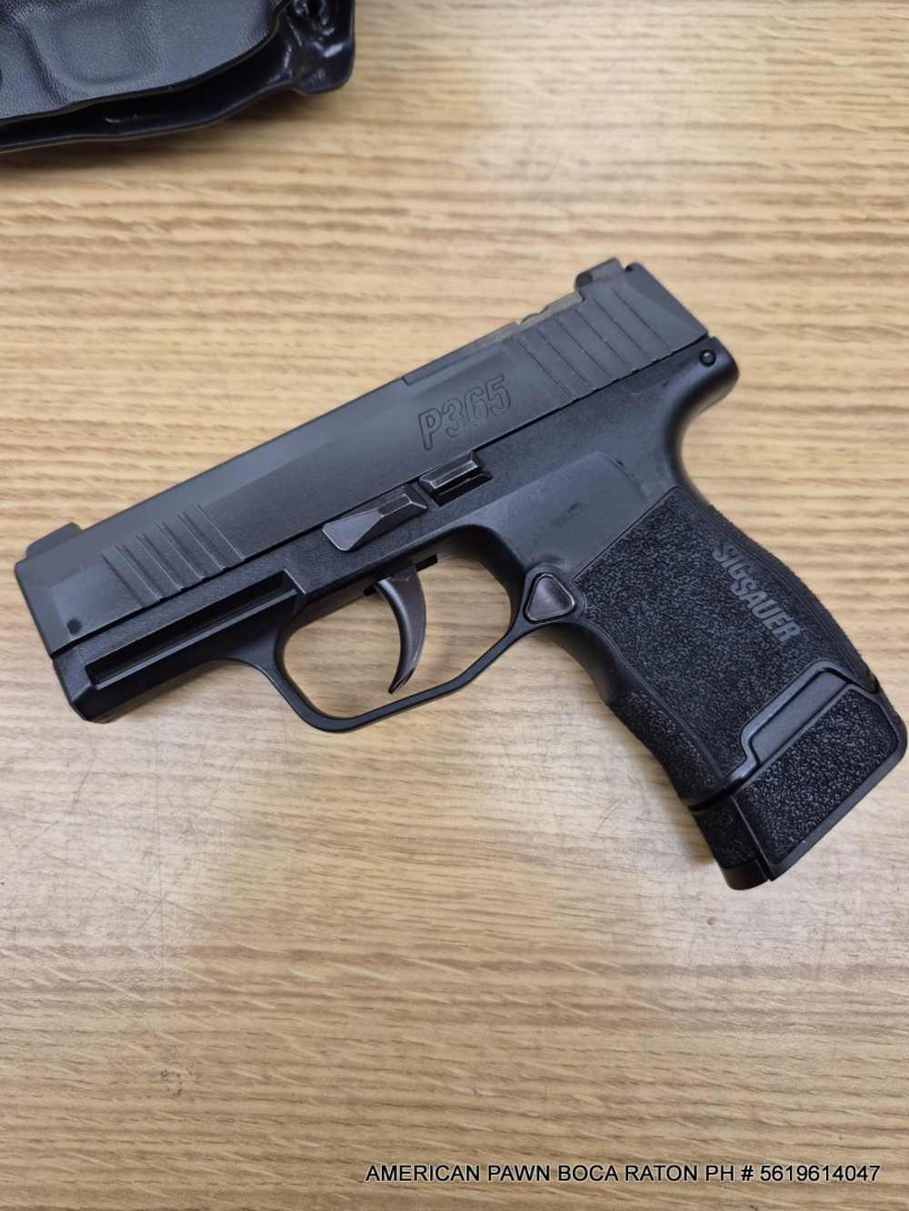 SIG SAUER P 365 OPS OPTIC READY  HOLSTER & 1-12RD MAGAZINE P365 NIGHT SIGHT-img-3