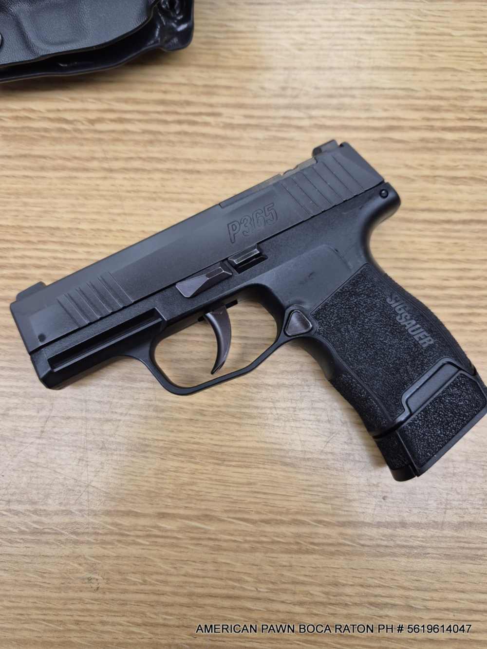 SIG SAUER P 365 OPS OPTIC READY  HOLSTER & 1-12RD MAGAZINE P365 NIGHT SIGHT-img-2