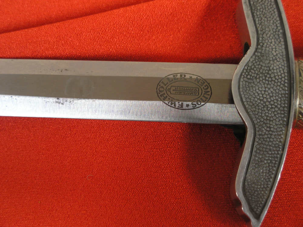 German Luftwaffe 2nd Model Officer’s Dagger F.W. Höller SOLINGEN-img-2