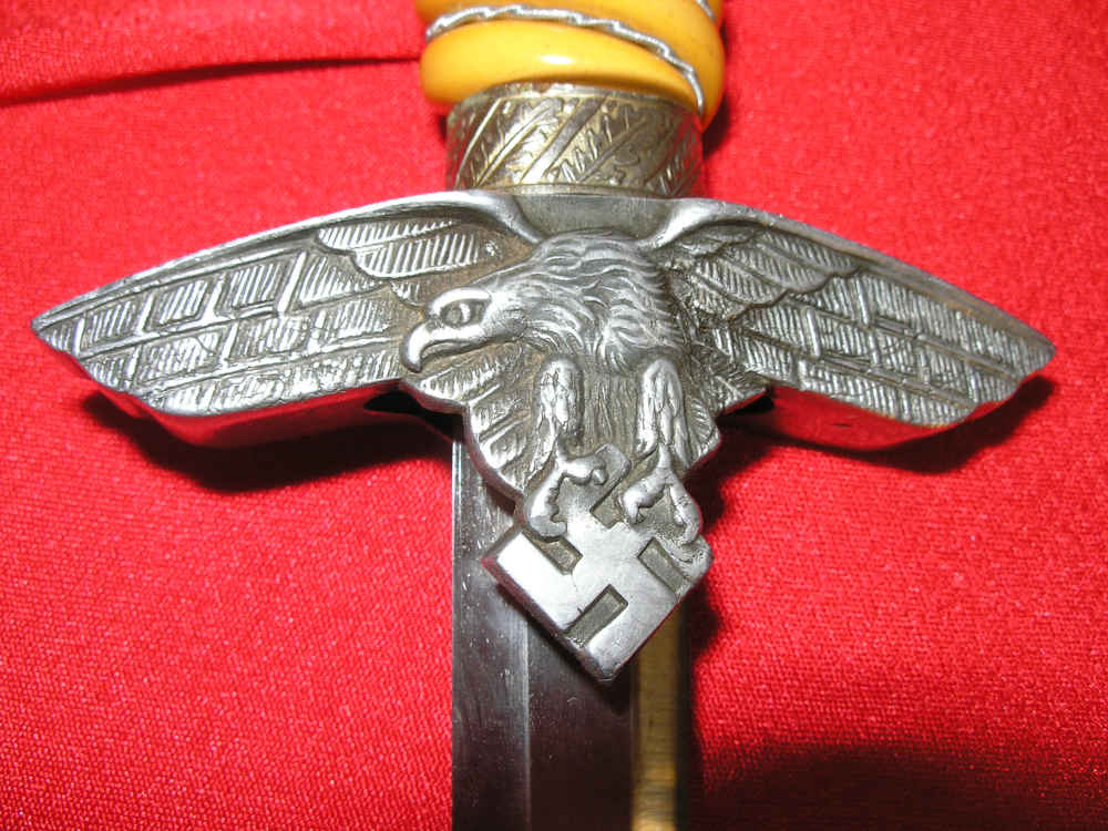 German Luftwaffe 2nd Model Officer’s Dagger F.W. Höller SOLINGEN-img-1