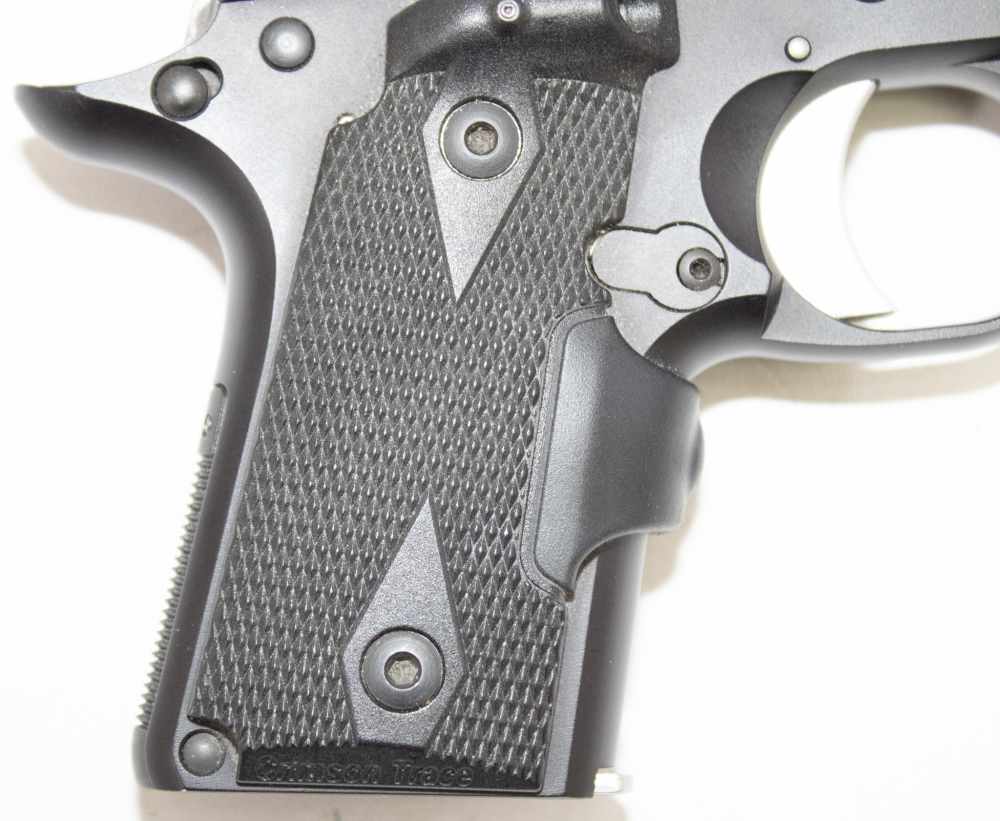 Kimber Micro Crimson Carry 380 acp 2 3/4" Black KimPro II w/ Laser Grips-img-6