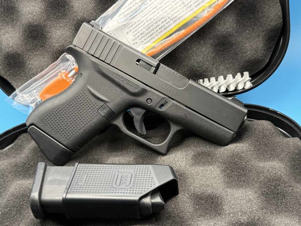 Glock 43 9mm Slimline Subcompact G43 Police Trade In GNS-img-1