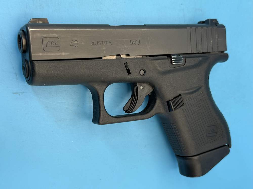 Glock 43 9mm Slimline Subcompact G43 Police Trade In GNS-img-5