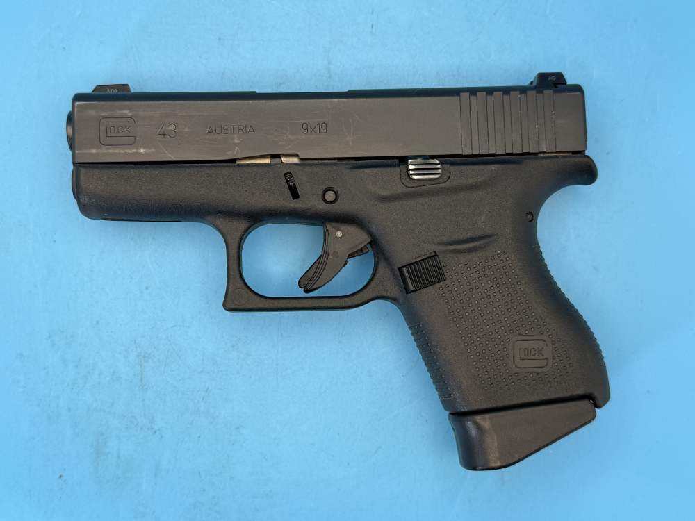 Glock 43 9mm Slimline Subcompact G43 Police Trade In GNS-img-7