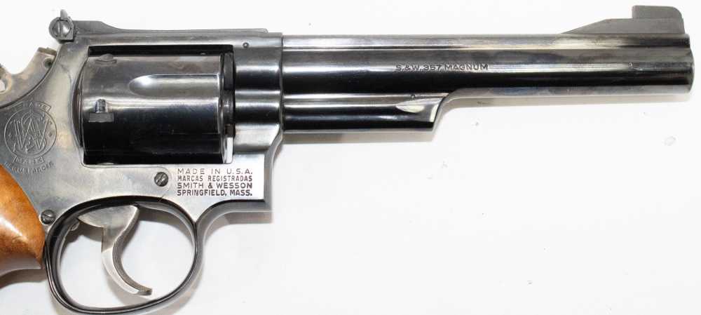 Smith & Wesson 19 Combat Magnum 357 Mag 6" 100710 19-4 MFG 1977-82 Blue -img-7