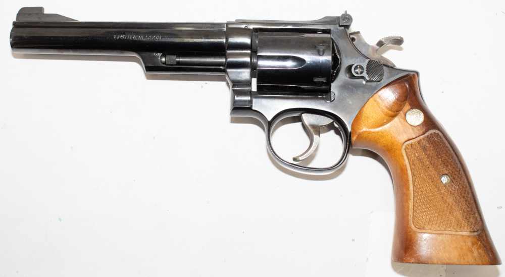 Smith & Wesson 19 Combat Magnum 357 Mag 6" 100710 19-4 MFG 1977-82 Blue -img-1