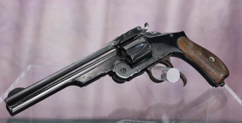 Smith & Wesson No.3 Russian 3rd Model revolver made in Tula, 6.5-in barrel-img-5