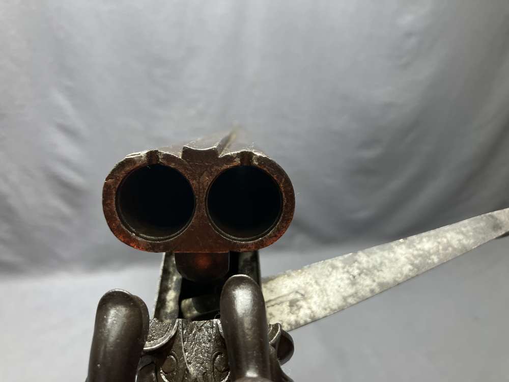 Vintage A. Beaume Pin Fire Shotgun - 12 Gauge - 26" Barrel -img-39
