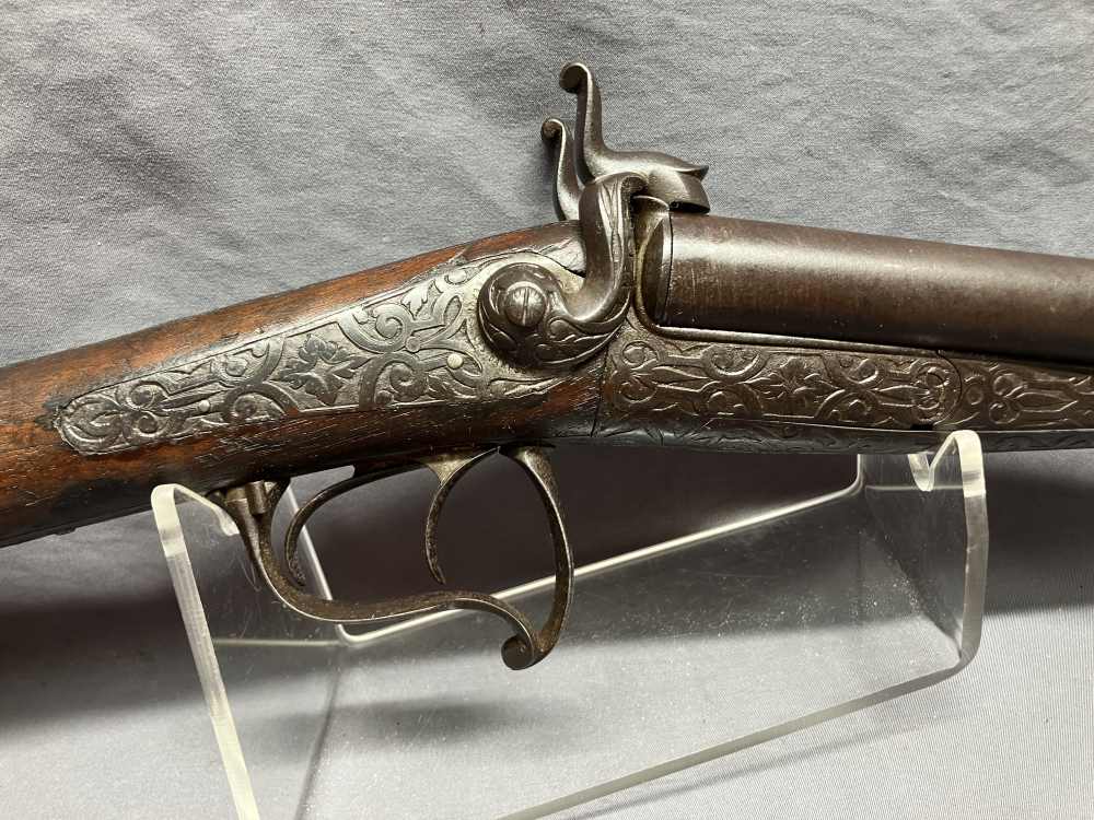 Vintage A. Beaume Pin Fire Shotgun - 12 Gauge - 26" Barrel -img-4