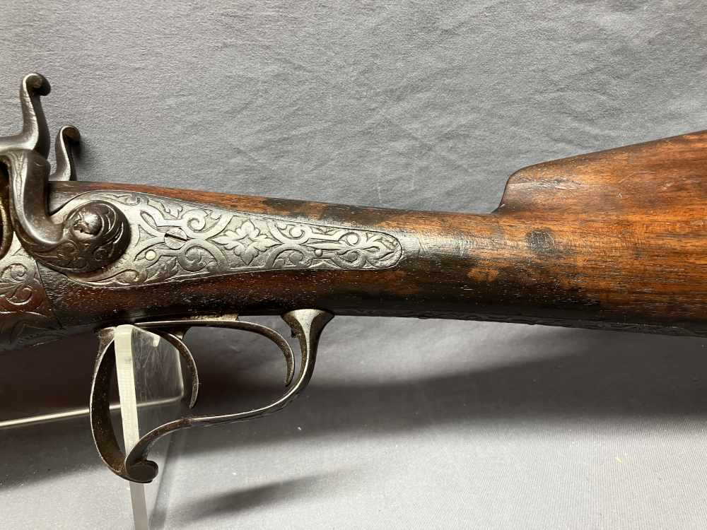 Vintage A. Beaume Pin Fire Shotgun - 12 Gauge - 26" Barrel -img-17