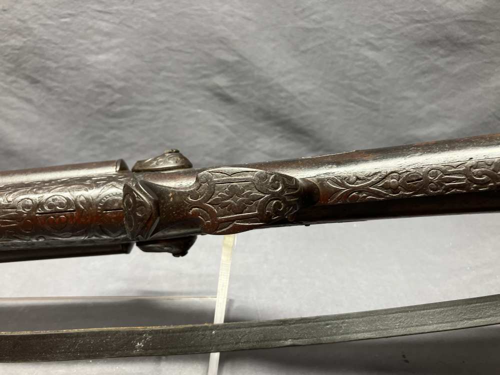 Vintage A. Beaume Pin Fire Shotgun - 12 Gauge - 26" Barrel -img-35