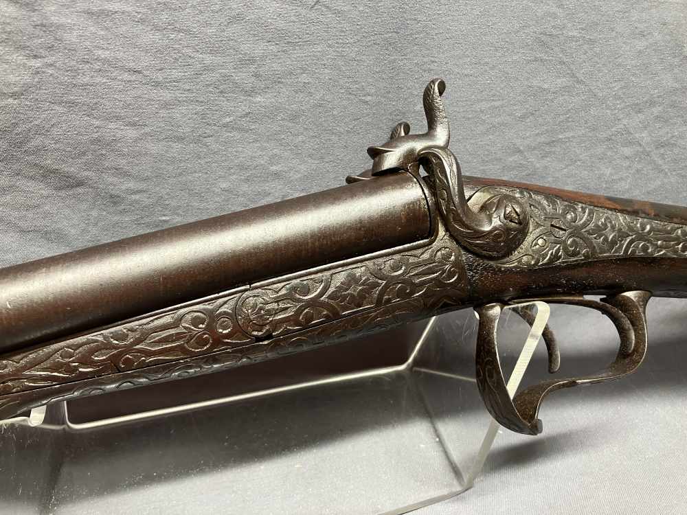 Vintage A. Beaume Pin Fire Shotgun - 12 Gauge - 26" Barrel -img-15