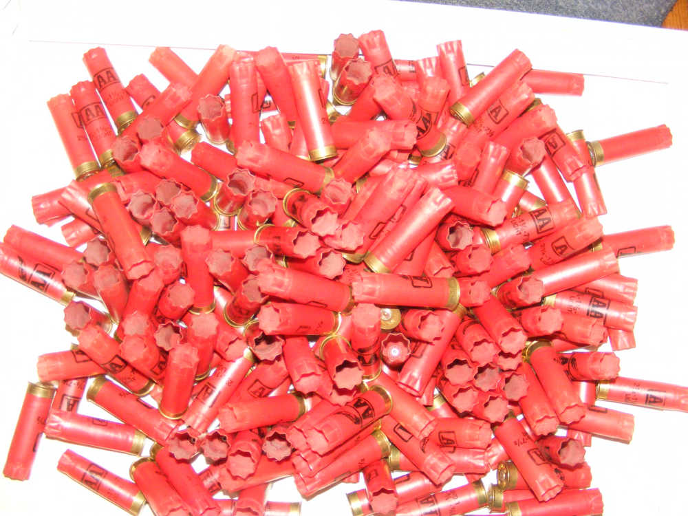 200 Empty Winchester AA 12 Gauge Hulls Compression Formed Old Style-img-1