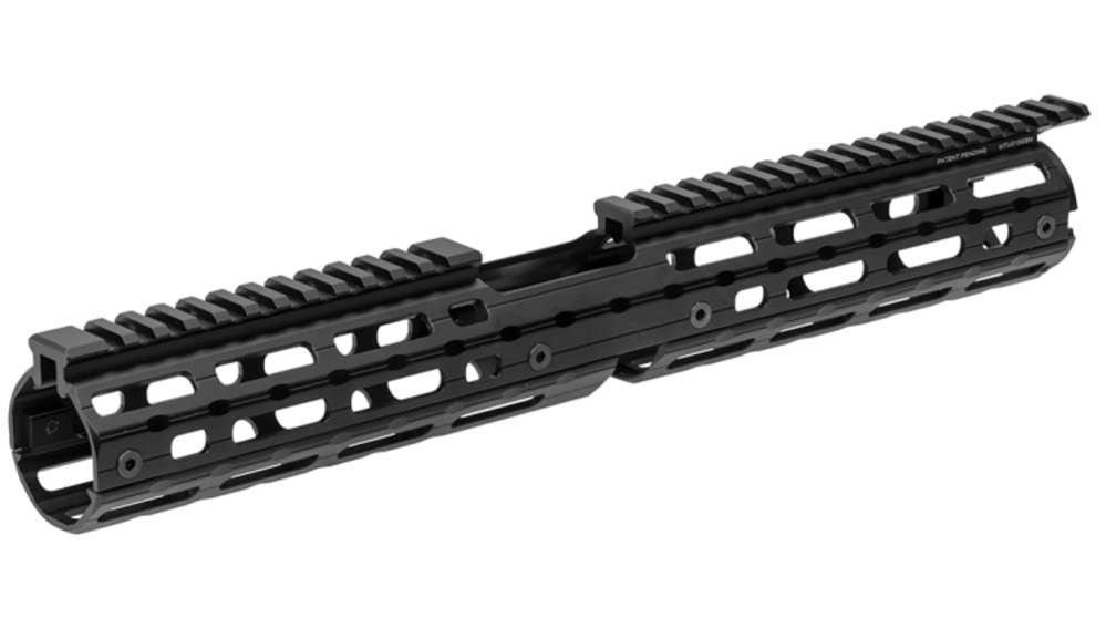 UTG Pro® AR15 Super Slim Handguard, Drop-in, Carbine-length, 15” FSP Cutout-img-0