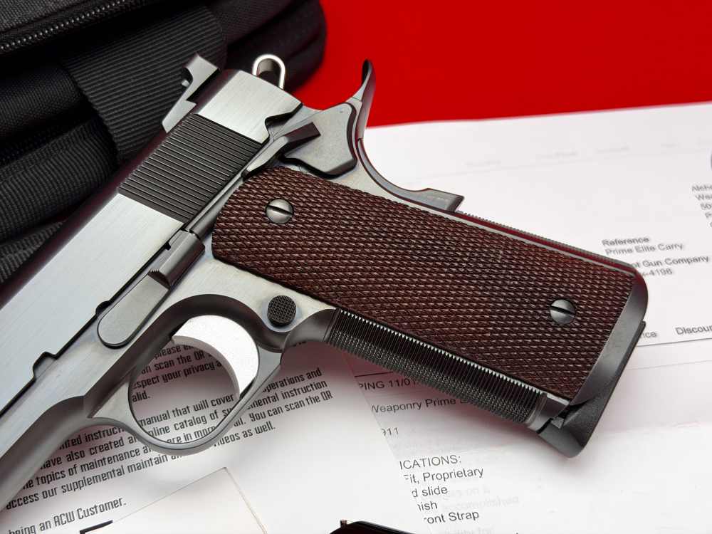 Alchemy Custom Weaponry Prime Carry 1911 Government .45 ACP Charcoal Blue!-img-6