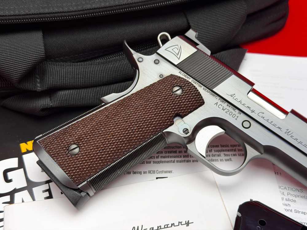 Alchemy Custom Weaponry Prime Carry 1911 Government .45 ACP Charcoal Blue!-img-3
