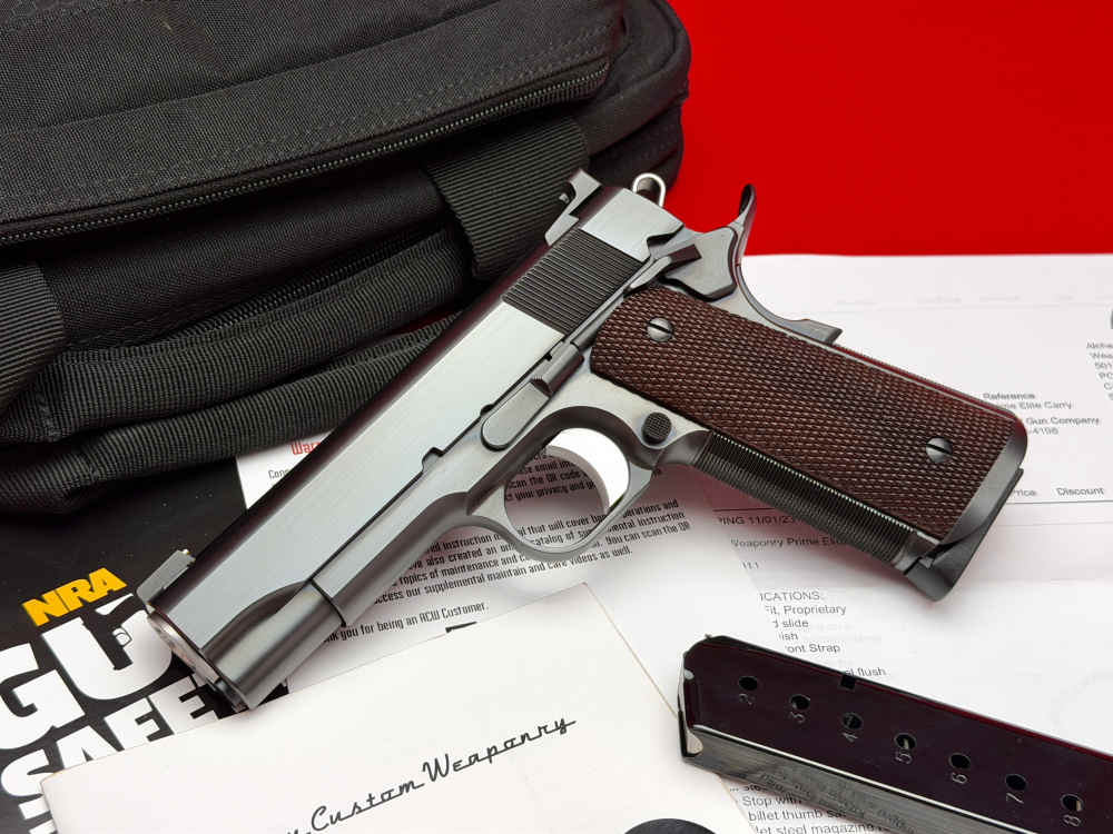 Alchemy Custom Weaponry Prime Carry 1911 Government .45 ACP Charcoal Blue!-img-4