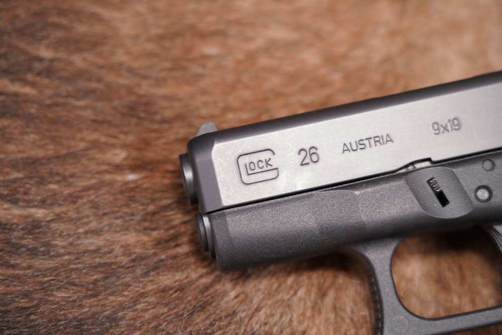 Glock Model 26 Gen 3 G26 9mm 3.43" Striker Fired Semi-Auto Pistol-img-5